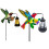 Hummingbirds Lanterns Solar Light Outdoor Decorations Solar-A 2