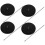 Conjunto Com 4 Suportes Para Recibos E Papel De Menu (Preto) 4