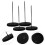 Conjunto Com 4 Suportes Para Recibos E Papel De Menu (Preto) 2