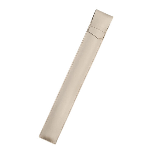 Waterdichte PU lederen drumsticks opbergtas-Beige