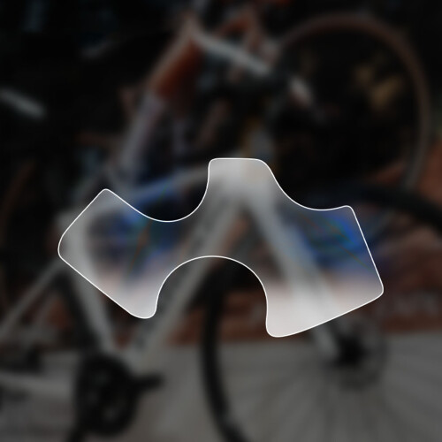 Autocollants de cadre de vélo, coque de support-Prune v3RS