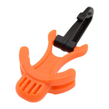 Clip de rétention de régulateur en PVC, Clip de- orange fluo1