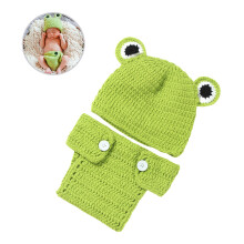 Baby Fotopropst Badeoutfit Gestricktes Kostüm Mit Hut Hose