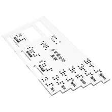 Braille Handtekeningkaart Hulpmiddel Voor Blinden Geldlezer