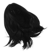 Straight Kurze Bob Perücke Mit Flachem Für Schwarz