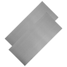 4 Metall Türschilder Selbstklebend, 25x11 Cm,