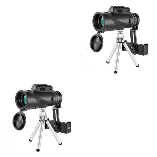 2 Conjuntos Monocular 80X100 Observação De Ampliação 2
