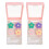 2Stk Lovely Objektivbox Reiseobjektivtasche (Pink) 1