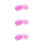 3Stk 7-Tage Pillendose Organizer Für (Pink) 5
