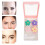 2Stk Lovely Objektivbox Reiseobjektivtasche (Pink) 5
