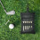 Waterdichte polyester golfbalopbergtas met 10 elastische-Zwart 4