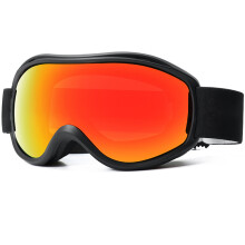 Outdoor skibril voor dames heren breed zicht-Zandzwart frame imi