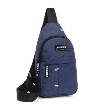 (Blue) Fashion Sling Backpack Crossbody Chest Bag with Adjustable Strap