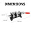 Aluminum Iron Construction Golf Shaft Fixator Stable Positioning 3