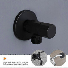 2pcs Plumbing Cover Plate Wall-mounted Water Pipe Cover Escutcheon Cover
