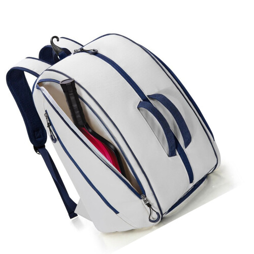 Sac de boule de cornichon avec rembourrage épaule-Blanc