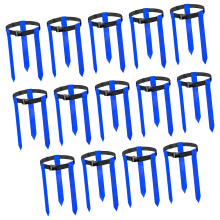 Sangle de Football, drapeau de taille, accessoires-Bleu