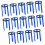 Sangle de Football, drapeau de taille, accessoires-Bleu 1