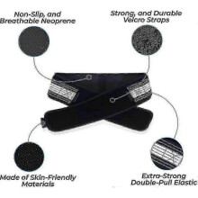 A Breathable Lower Back Support Belt for Women And Men, A Pelvic And Lumbar Anti-slip Adjustable Belt -CAN