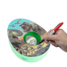 (Dinosaur) The Eggmazing Easter Egg Mini Decorator Kit Arts And Crafts Set -New SZJR