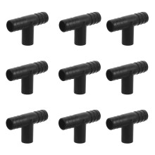 20St Wasserrohr T-Stück Verbinder 13Mm Für Tischbrunnen Schwarz