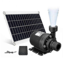 50w Solar Water Pump 800l/h Dc12v Low Noise Solar Water Fountain Pump Garden Family Water Fountain 2025