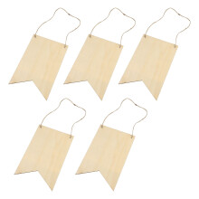 15 Unlackierte Holzschilder Zum Basteln