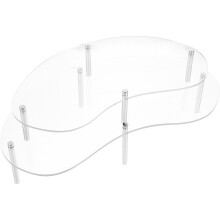 5 Sets Kuchenständer Transparent Cupcake Dessert Display Halter