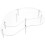 5 Sets Kuchenständer Transparent Cupcake Dessert Display Halter 1