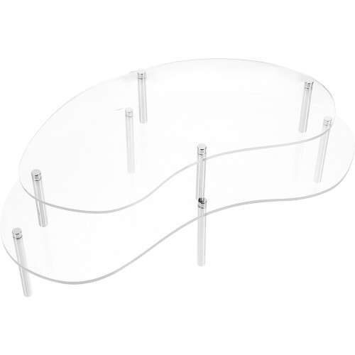 5 Sets Kuchenständer Transparent Cupcake Dessert Display Halter