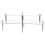 5 Sets Kuchenständer Transparent Cupcake Dessert Display Halter 3