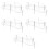 5 Sets Kuchenständer Transparent Cupcake Dessert Display Halter 9