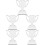 5Pcs Troféu Para Transferência Térmica Pé 8