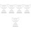 5Pcs Troféu Para Transferência Térmica Pé 6