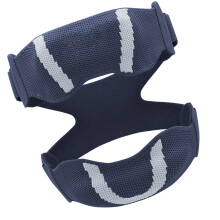 Ademende gebreide kniebrace Dubbele riem Stabilisatie-Blauw