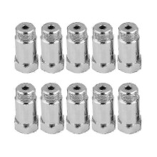 10pcs O2 Sensor Spacer Adapter Extender Extension Straight 45mm M18x1.5 Extension Spacer Extender C -CN-NEW