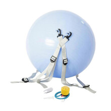 Somersault Auxiliary Ball Yoga Ball Anti Slip Automatic Return Lightweight Portable Adjustable Straps Somersault Assist Ball -New SZJR