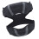 Shock Absorbings Knee Sleeve Double Strap Locking Support-Black 1