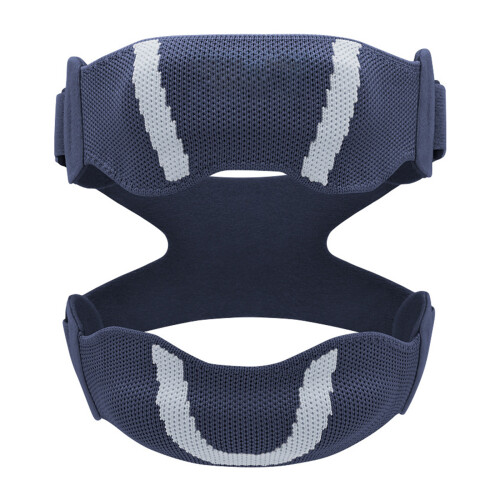 Reinforced Double Strap Knee Guard Flexible Support-Blue