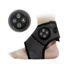 Smart Electric Ankle Massager Pressotherapy Air Pressure Foot Brace Heating Vibration Physiotherapy Pain Relief Pressotherapy -CN