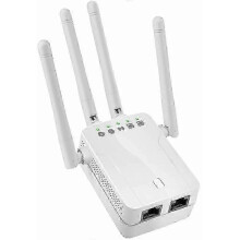 Wifi Repeater Wifi Amplifier, Wifi Extender Up To 120, Powerful Wifi Repeater with An Ethernet Port, Compatible with All Internet Boxes -CN-NEW