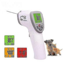 Infrared Pet Thermometer for Dogs/Cats - Non-Contact Animal Fever Detector (32-45C, C/F Switchable)_mm2 -CN-WR