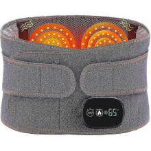 New Heated Back Brace with Vibration Massage, Electric Lower Back Heating Pad Massager New C CN