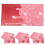4Pcs Pe Rectangular Tablecloth Shining Party Table Cover for Birthday 7