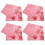 4Pcs Pe Rectangular Tablecloth Shining Party Table Cover for Birthday 3