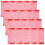 4Pcs Pe Rectangular Tablecloth Shining Party Table Cover for Birthday 10