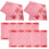 4Pcs Pe Rectangular Tablecloth Shining Party Table Cover for Birthday 5