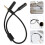 Headphone Mikrofon Splitter Xlr Kabel Adapter 3,5 Mm 9