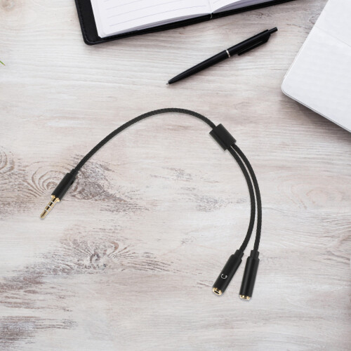 Headphone Mikrofon Splitter Xlr Kabel Adapter 3,5 Mm 2