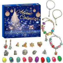 (New bracelet) 2025 Advent calendar Countdown to Christmas with animals - Blind Box Gift Box
